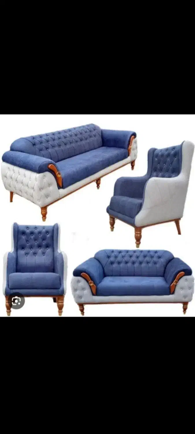 مبل پاریس ۱۲رنگ بندی|مبلمان خانگی و میز عسلی|رشت, سلیمانداراب|دیوار