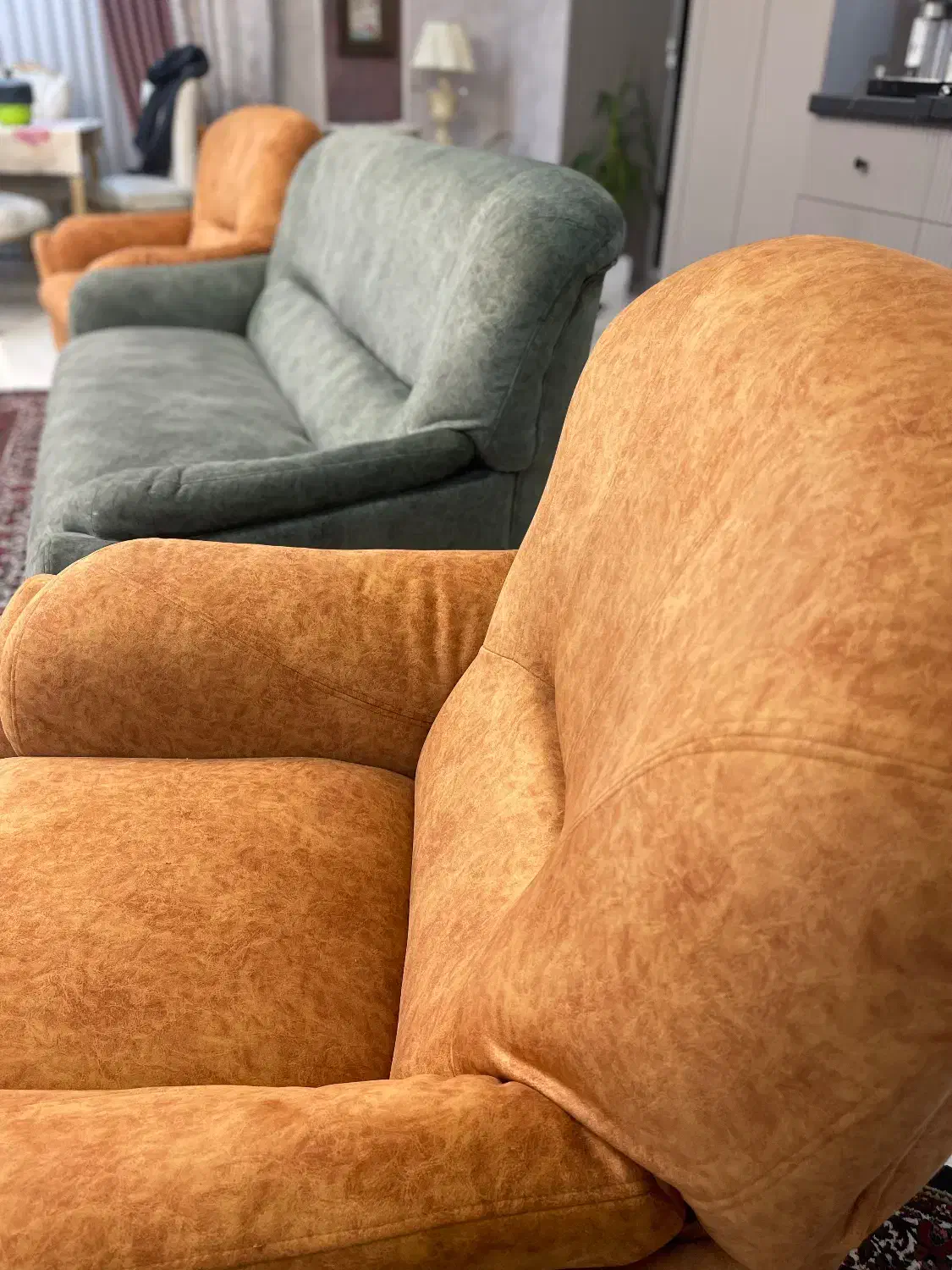 مبل راحتی ۵ نفره|مبلمان خانگی و میز عسلی|زنجان, |دیوار