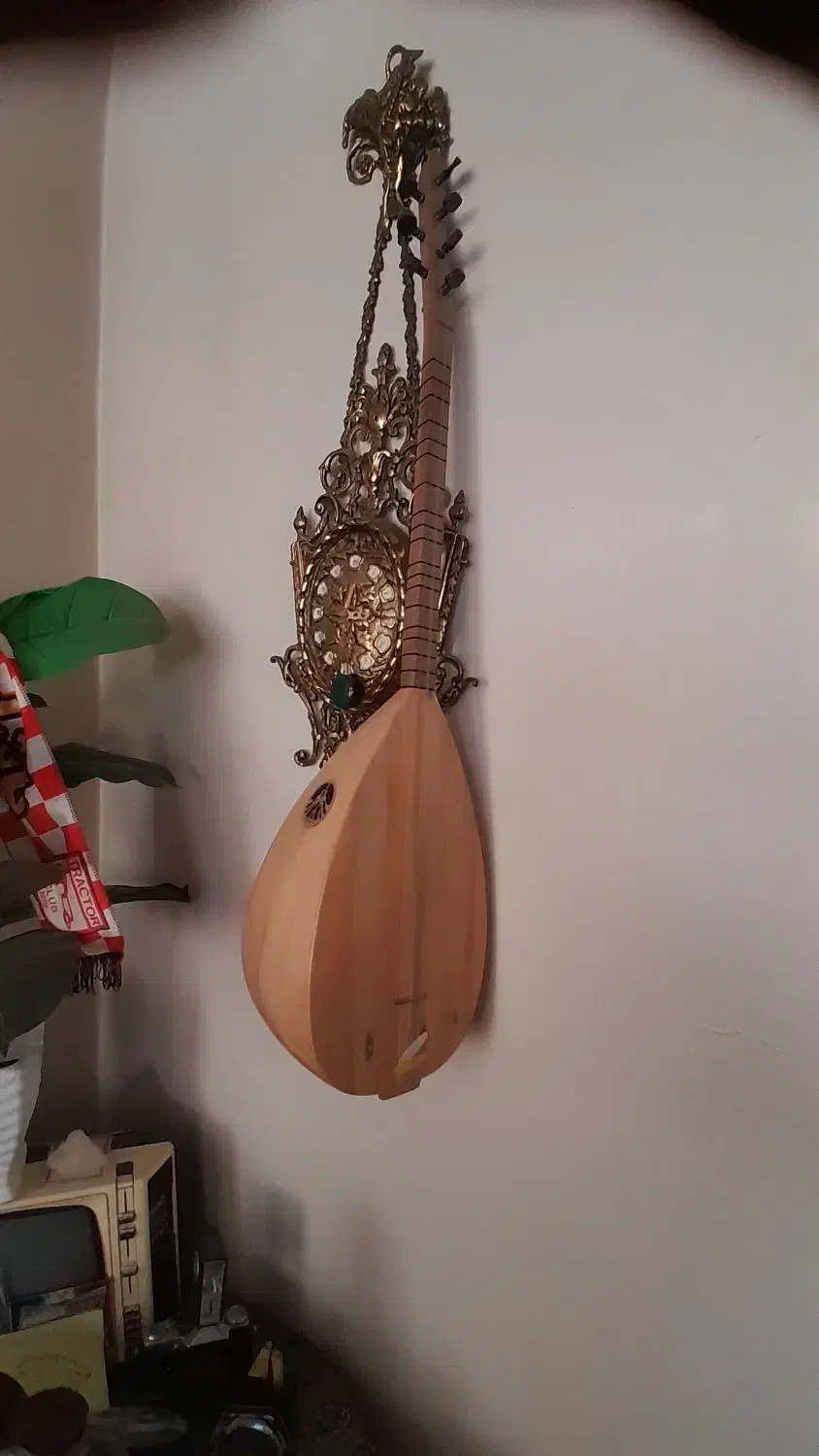 سازباغلاما|سازهای سنتی|تبریز, |دیوار