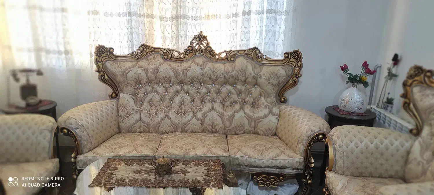 مبل ۹ نفره میز غذاخوری ۶نفره|میز و صندلی غذاخوری|جلفا, |دیوار