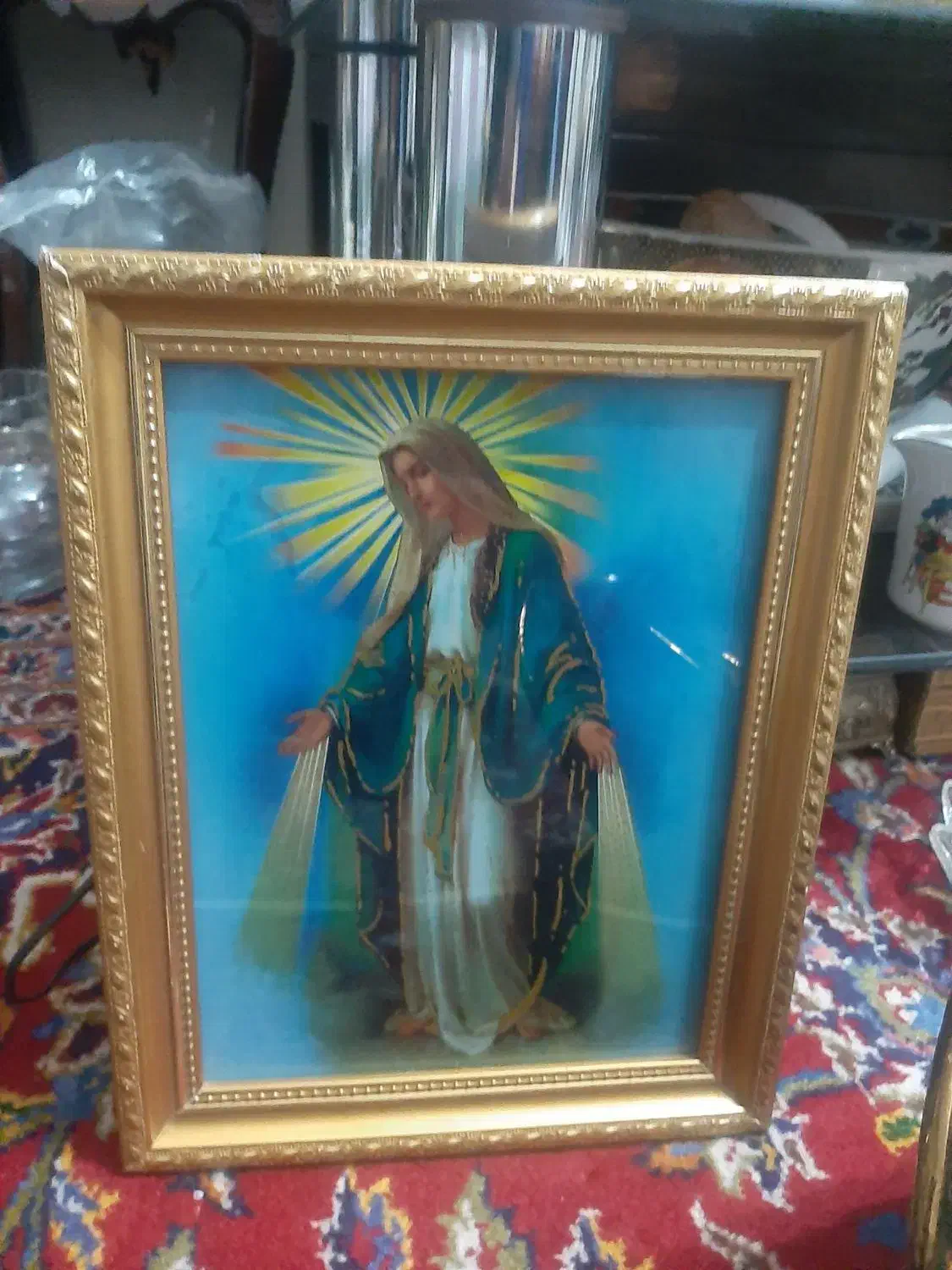 چراغ خواب تابلو مریم مقدس|چراغ خواب و آباژور|تهران, هروی|دیوار