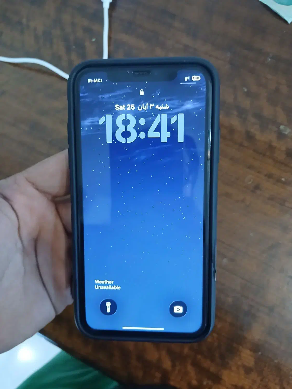 ایفون ۱۱ نرمال در حد صفر zaa جعبه بزرگ|موبایل|آمل, |دیوار