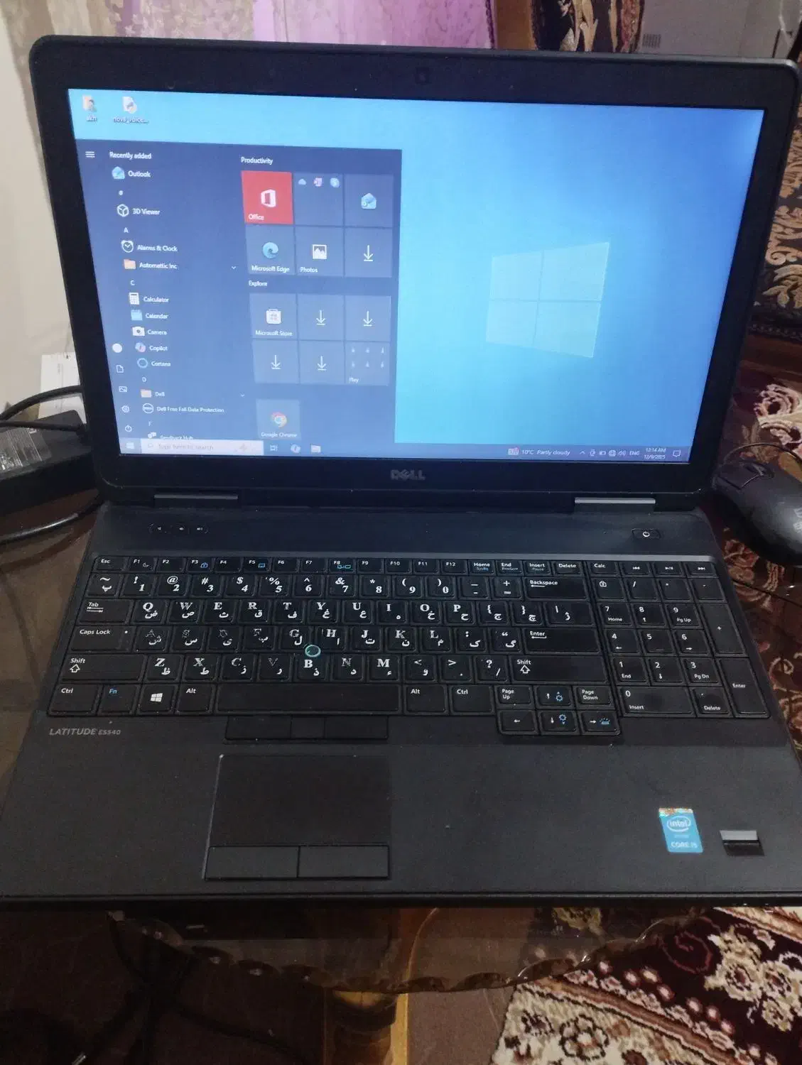 لبتاپ دل مدل e5540|رایانه همراه|اردبیل, |دیوار