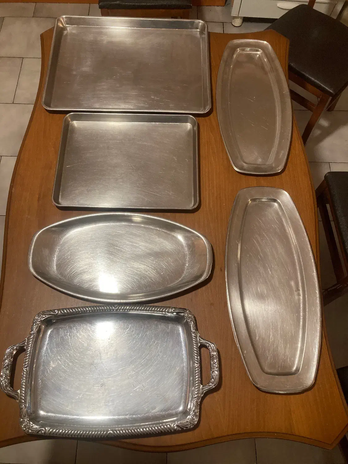 سینی استیل و پذیرایی|ظروف سرو و پذیرایی|تهران, جردن|دیوار