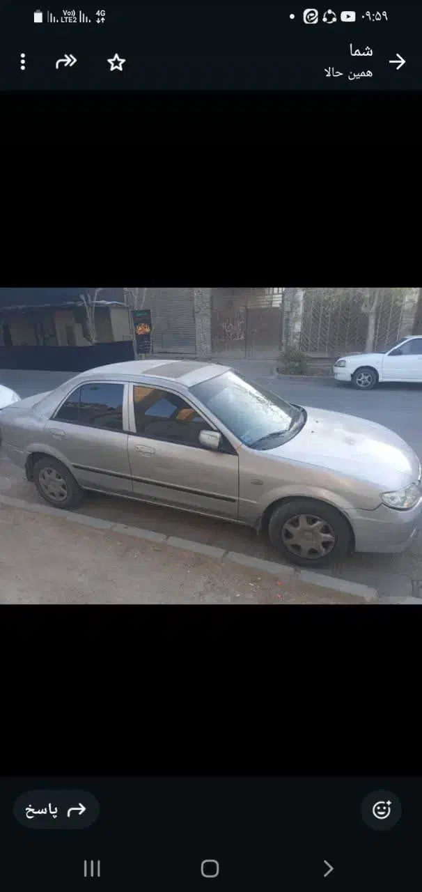 مزدا۳۲۳ اتومات تیپ ۵ رنگ فاریک|خودرو سواری و وانت|اصفهان, دشتستان|دیوار