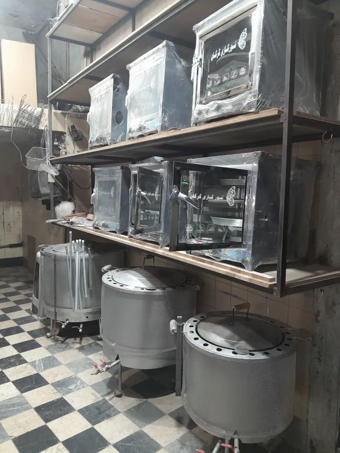 تنور گازی استوانه ای و مکعبی خانگی|اجاق گاز و لوازم برقی پختوپز|قم, آذر (نکویی)|دیوار