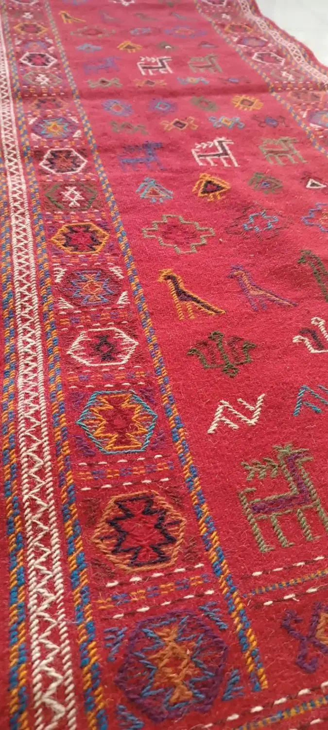 گلیم دستباف|گلیم، جاجیم، گبه|بجنورد, |دیوار