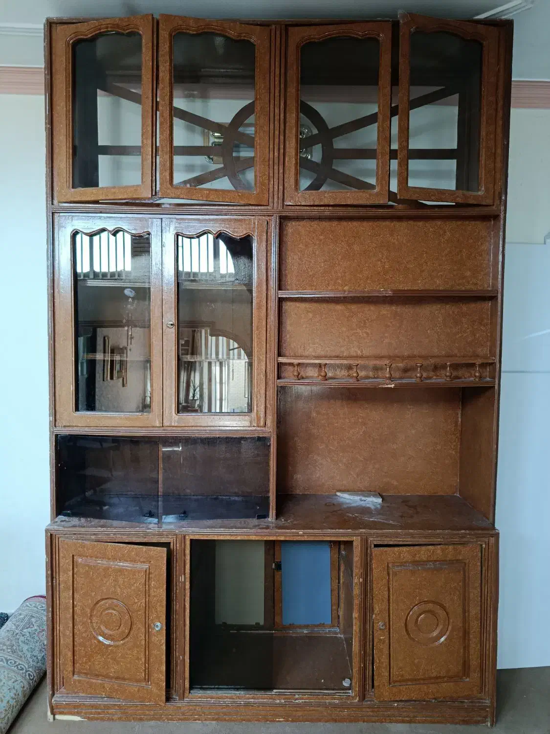 کمد دیواری دو رو|جاکفشی، کمد، دراور|رفسنجان, |دیوار