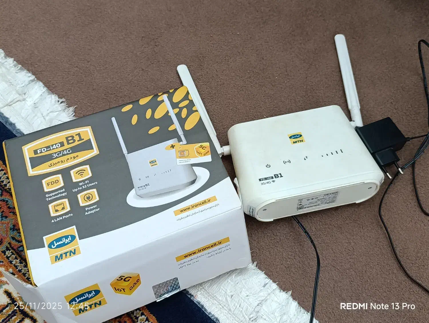 مودم ایرانسل|مودم و تجهیزات شبکه|آزادشهر, |دیوار