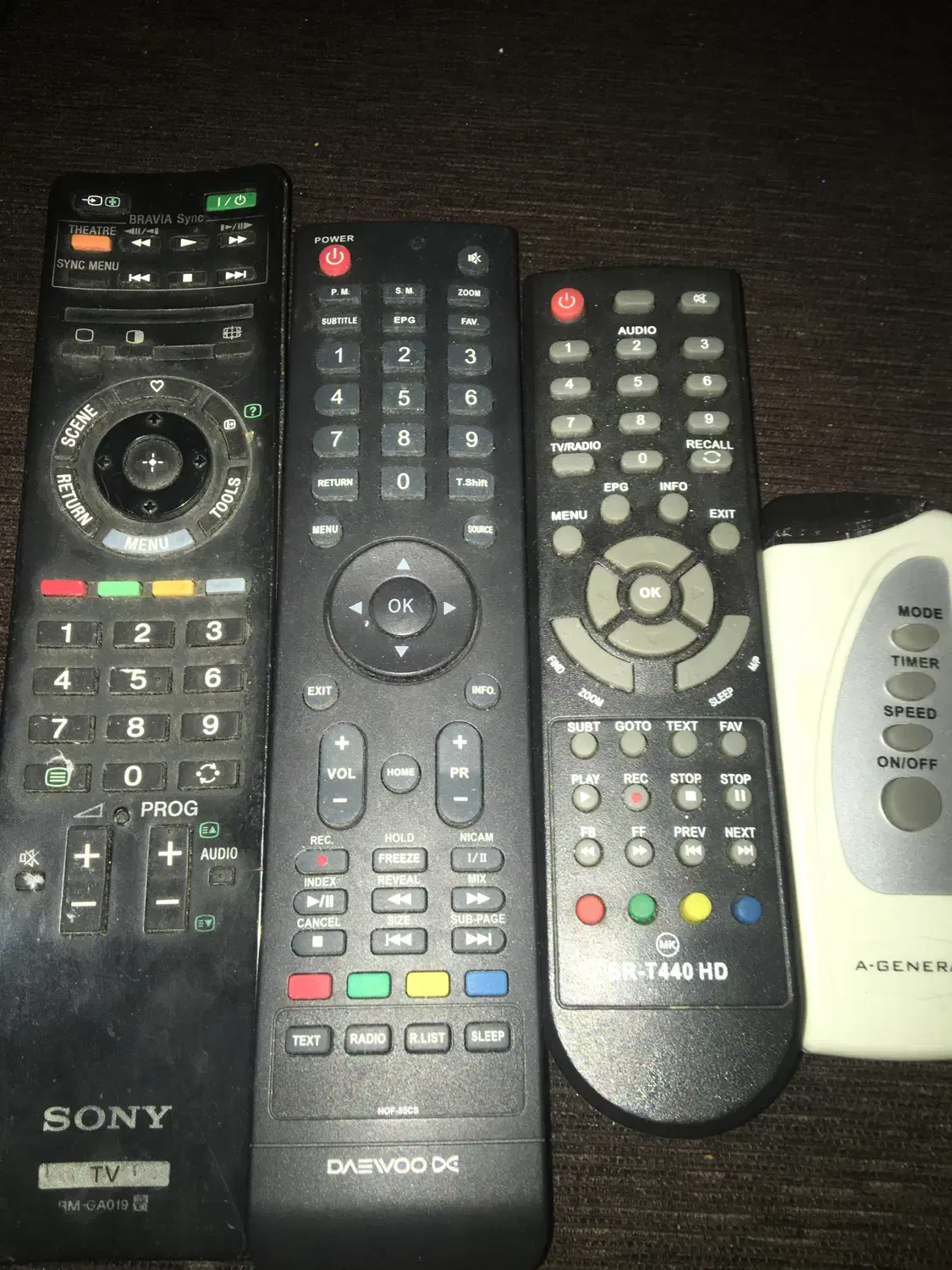 کنترل سونی|تلویزیون و پروژکتور|ساوه, |دیوار