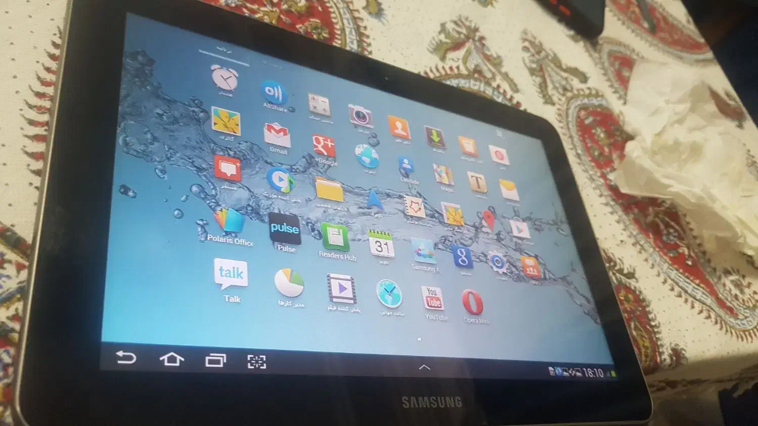 تبلت سامسونگ ۱۰اینچ|تبلت|تهران, حکیمیه|دیوار