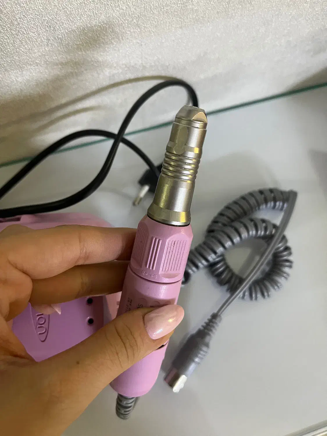 دستگاه سوهان برقی ناخن ماراتون صورتی اصل|آرایشی، بهداشتی، درمانی|تهران, دارآباد|دیوار