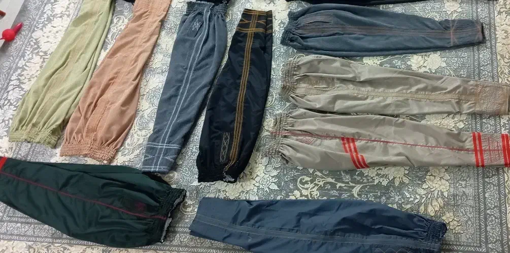 شلوار کردی|لباس|نیشابور, خط کاشمر|دیوار