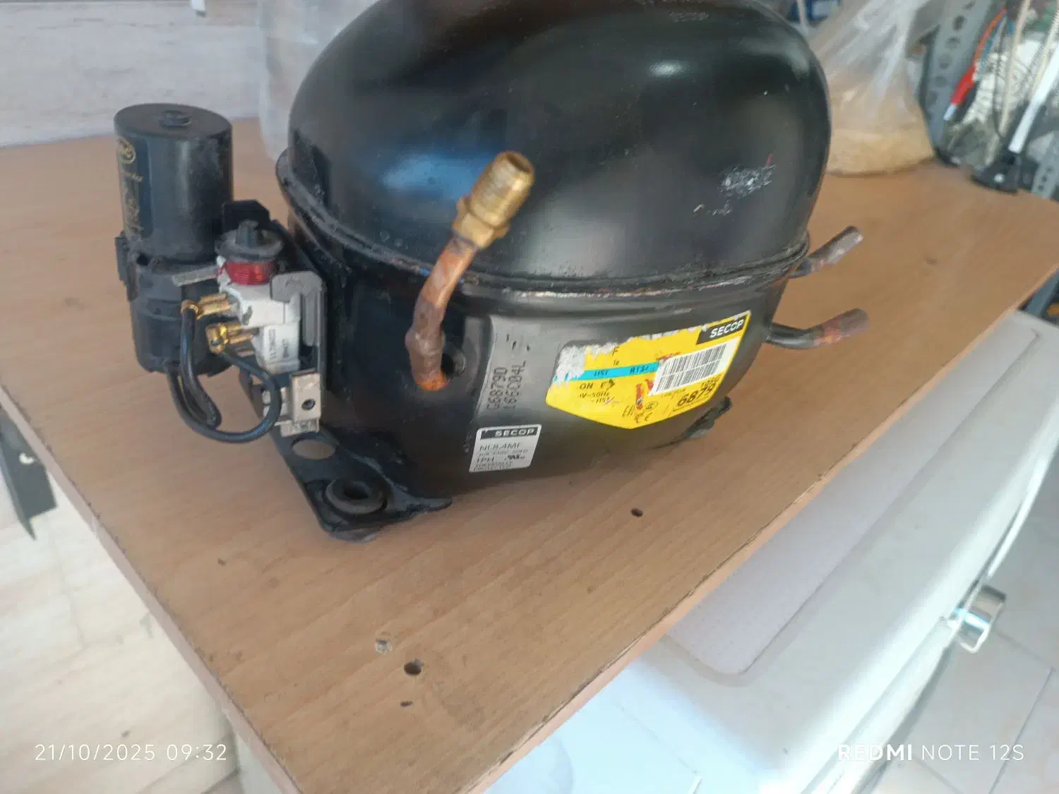 کمپرسور کارکرده آکبند یخچال فریزر صندقی|یخچال و فریزر|فردیس, ثابتی|دیوار