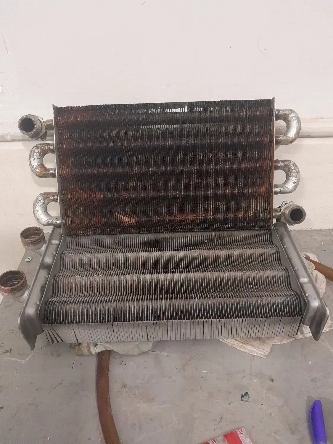 مبدل اصلی پکیج های ایران وبوتان استوک بدون جوشکاری|آبگرمکن، پکیج، شوفاژ|ساوه, |دیوار