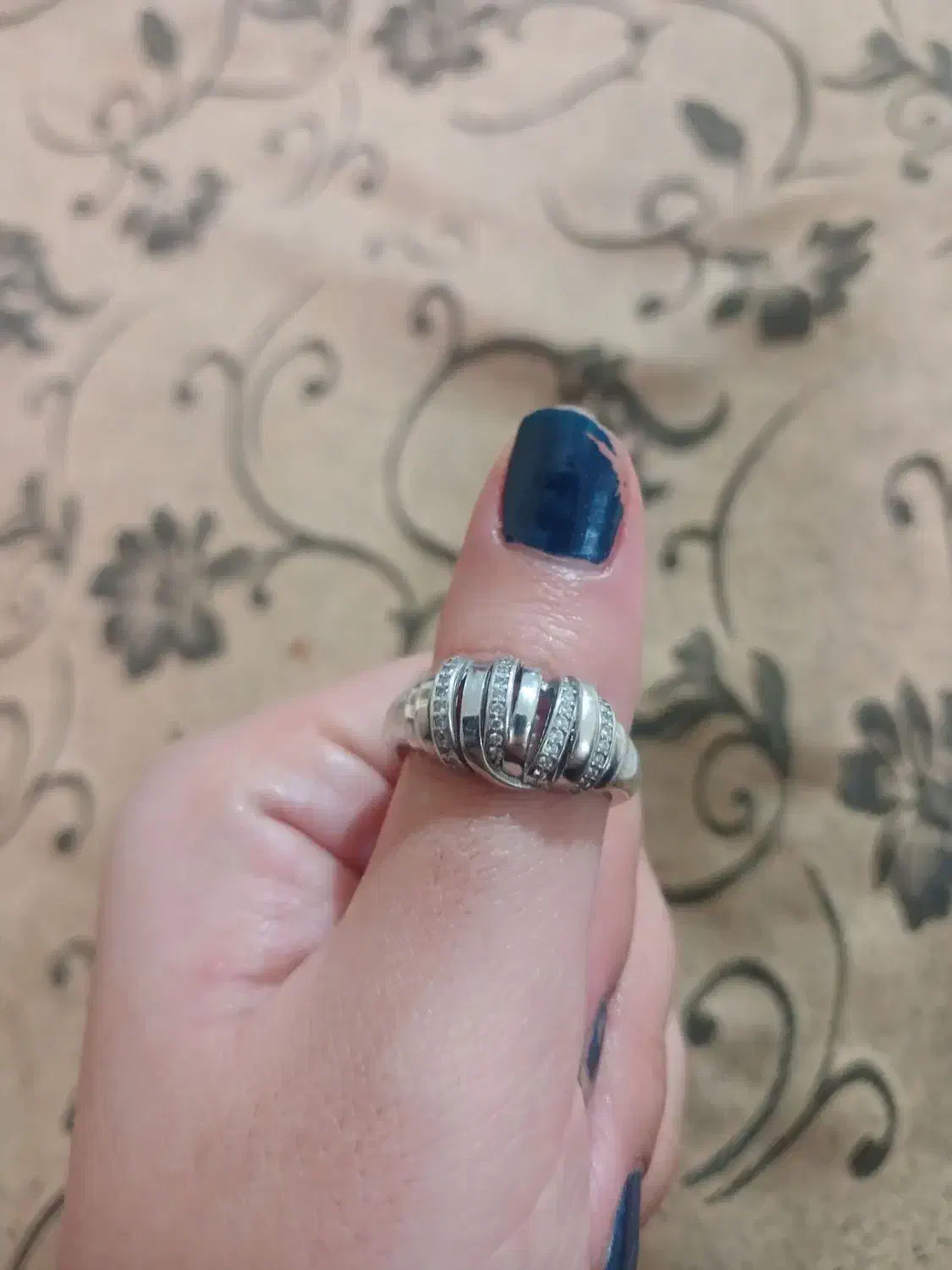 انگشتر نقره نو|جواهرات|زنجان, |دیوار