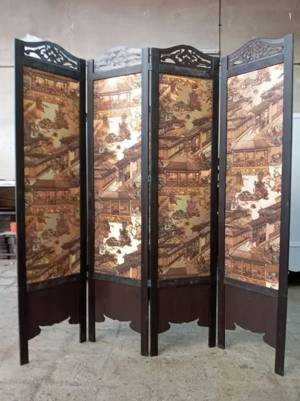 پارتیشن چوبی تصویری متحرک|آرایشگاه و سالن‌های زیبایی|رشت, پستک|دیوار