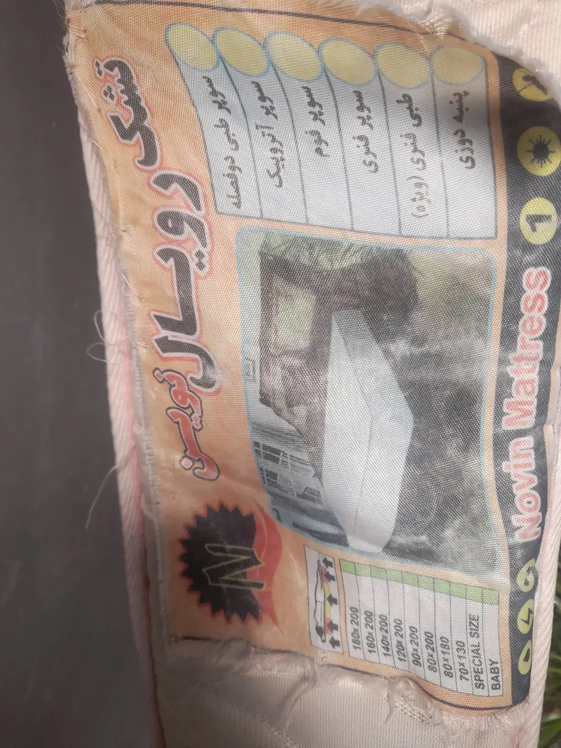 تشک تخت تک نفره|تشک تختخواب|همدان, |دیوار