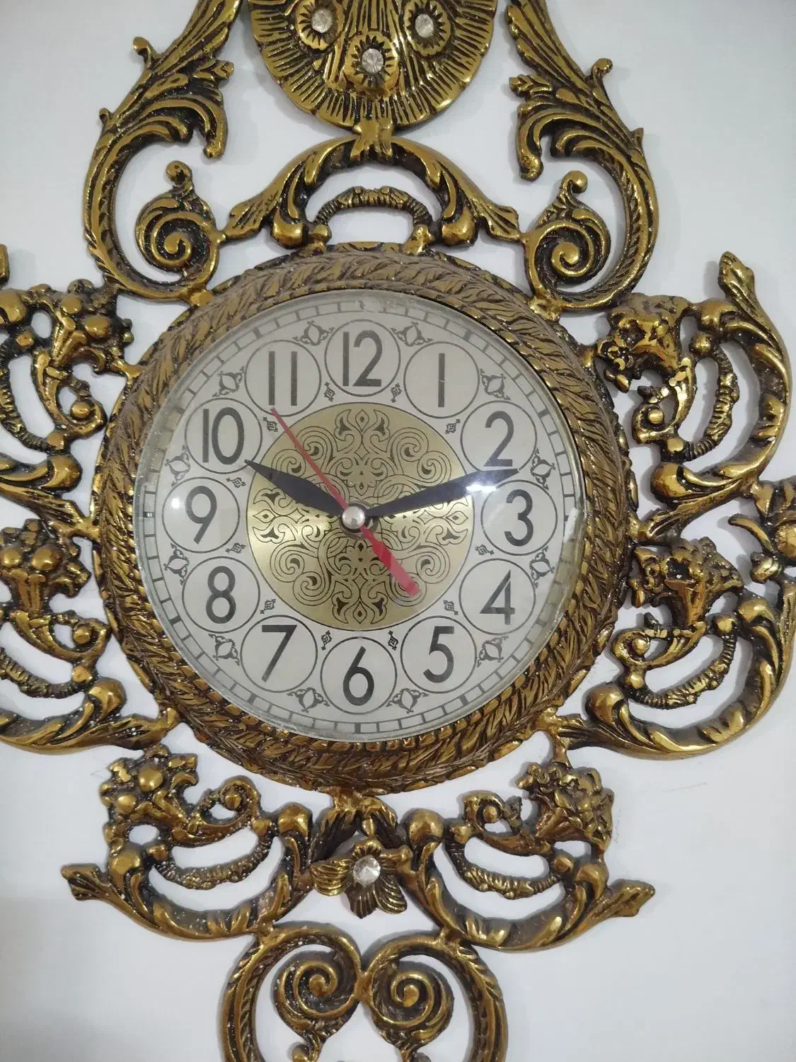 ساعت دیواری برنجی|ساعت دیواری و تزئینی|نسیم‌شهر, |دیوار