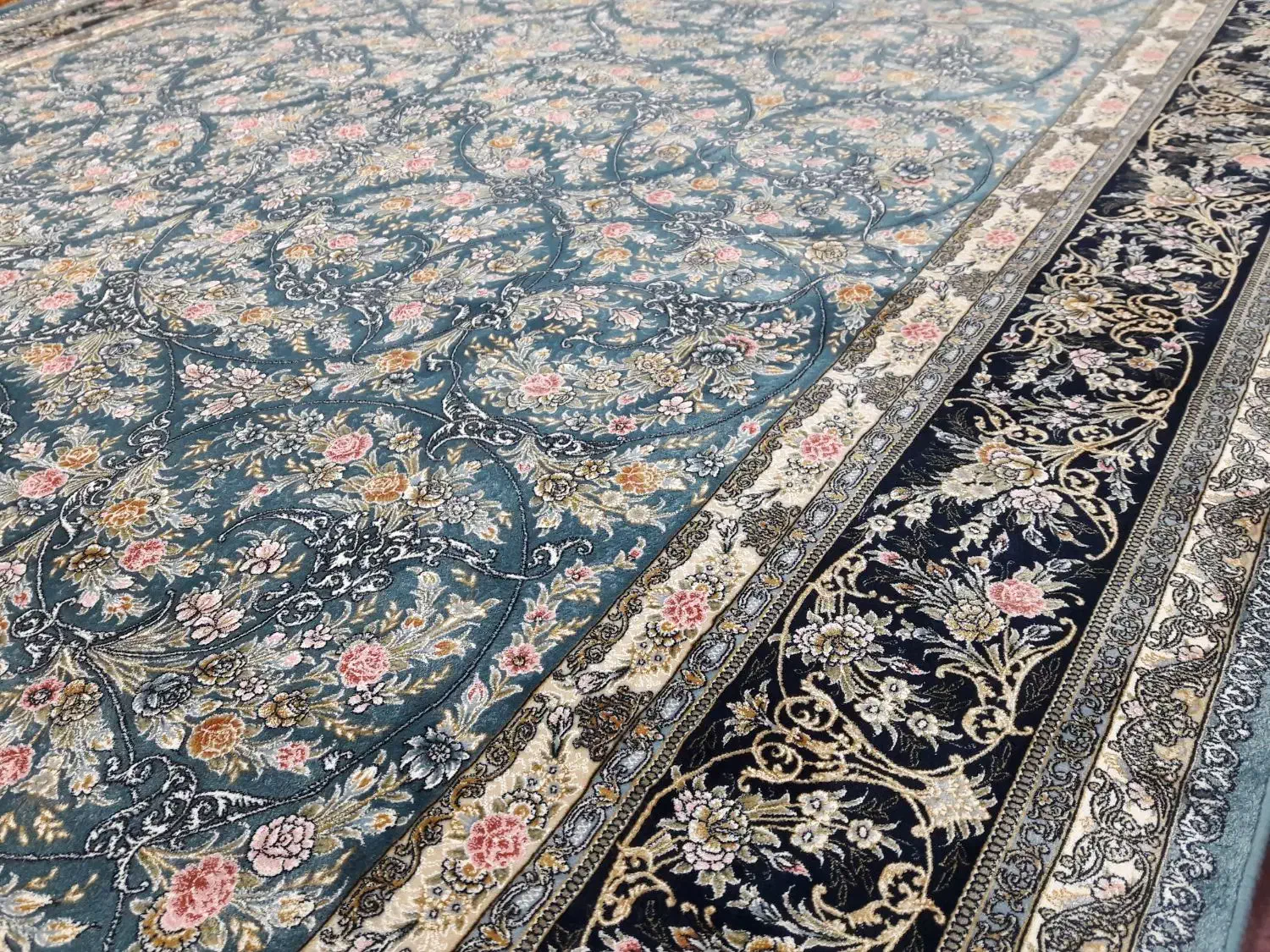 فرش ۱۵۰۰ شانه آکبند ۶ متری|فرش|دیواندره, |دیوار