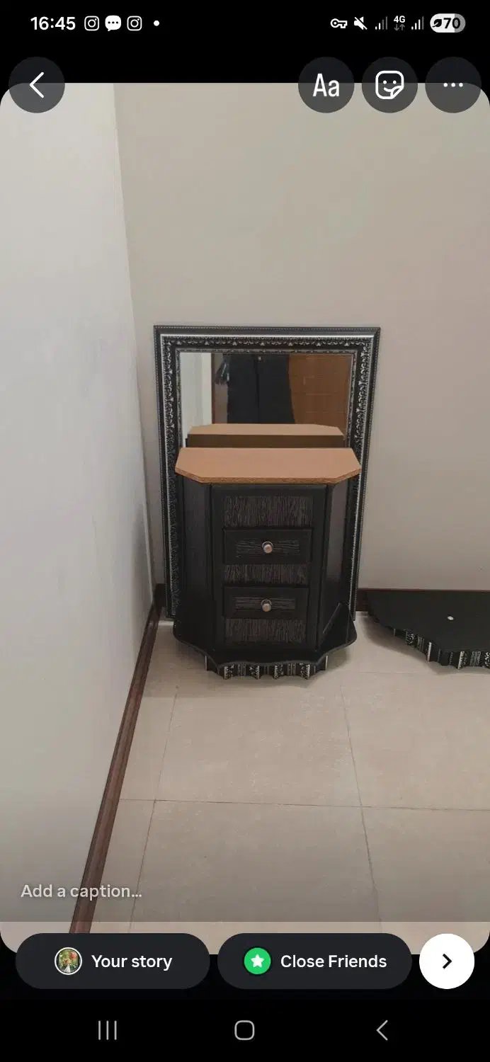 میز ایینه|بوفه، ویترین، کنسول|کرمان, |دیوار