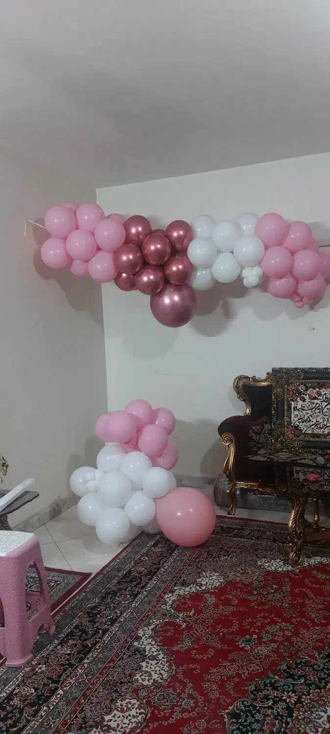 ریسه بادکنک|صنایع دستی و سایر لوازم تزئینی|تهران, سبلان (لشگر)|دیوار