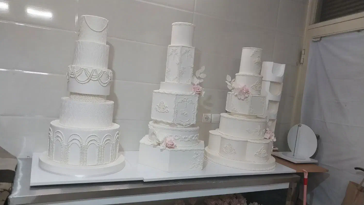 تولید وپخش ماکت کیک عروسی|خدمات پذیرایی، مراسم|گرمدره, |دیوار