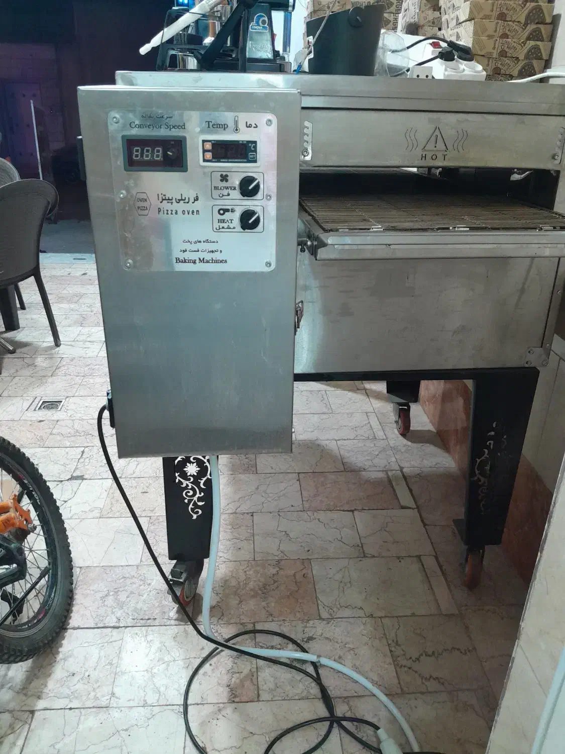 فر ریلی پیتزا دهنه ۵۰|اجاق گاز و لوازم برقی پخت‌وپز|ملارد, |دیوار