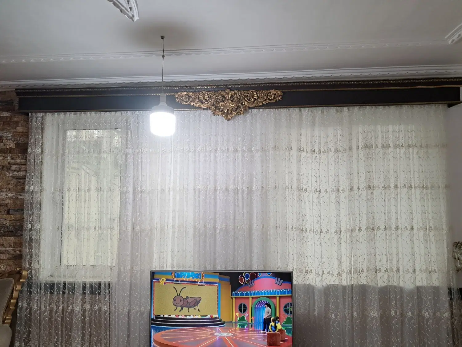 کتیبه چرمی|پرده، رانر، رومیزی|ساری, |دیوار