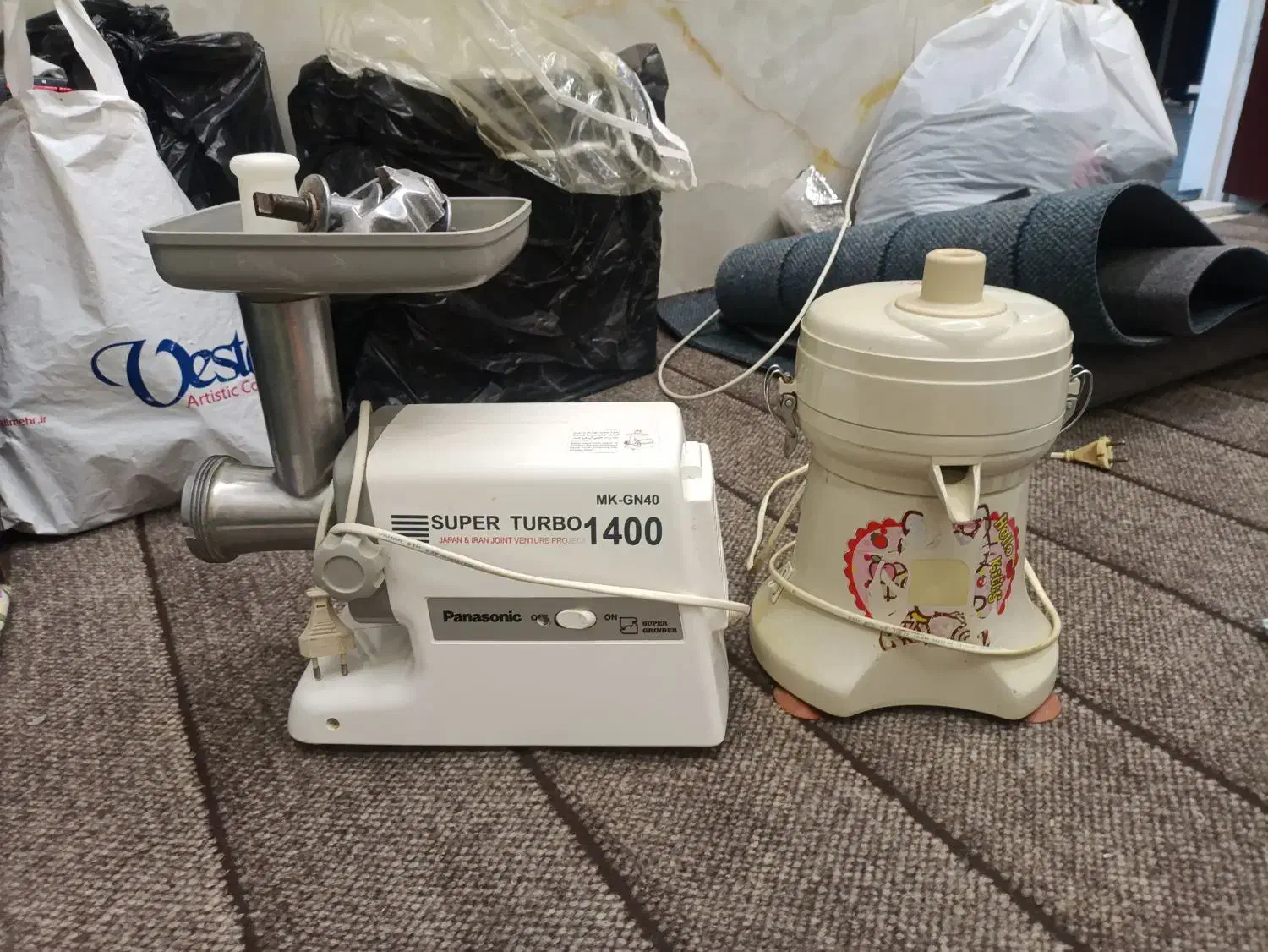 چرخ گوشت و آبمیوه گیری|سایر لوازم برقی|شیراز, شهدای شهرک سعدی|دیوار