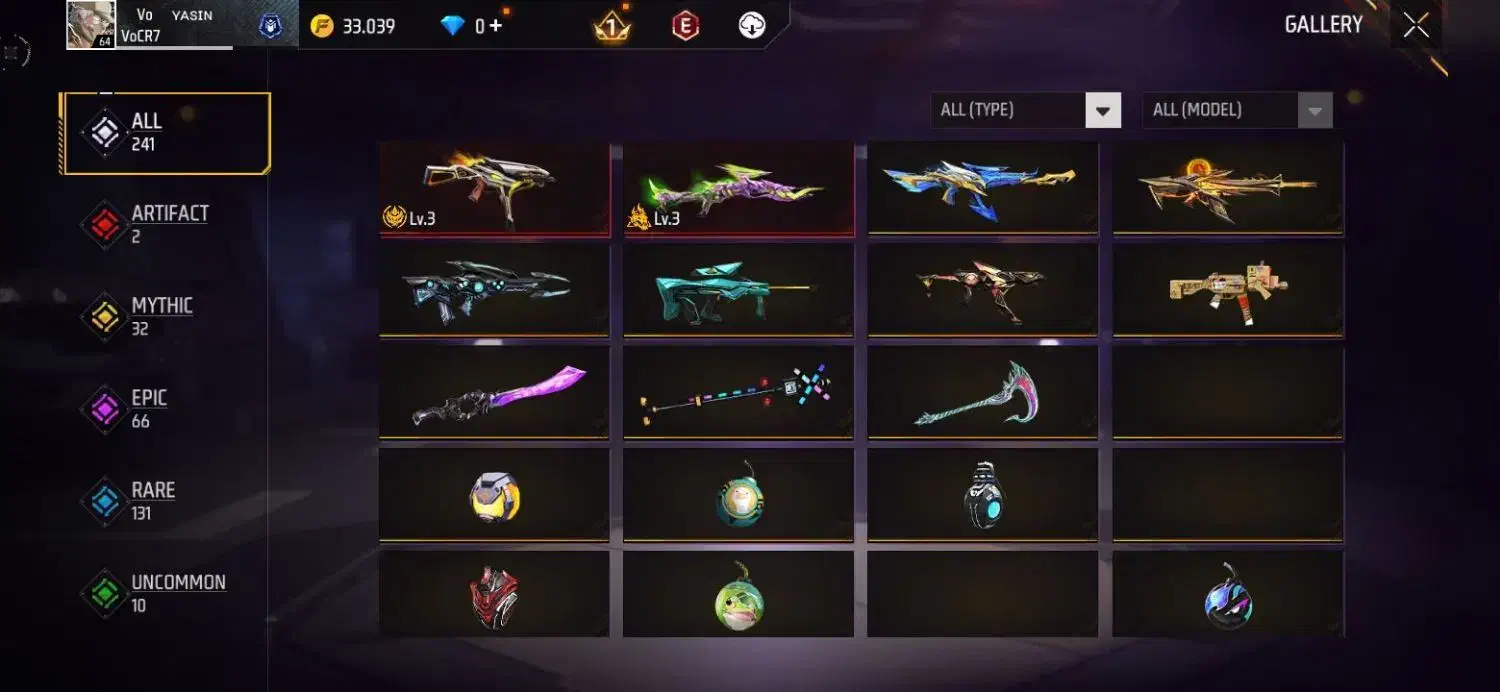 اکانت فری فایر|کنسول، بازی ویدئویی و آنلاین|کرج, بنیاد|دیوار