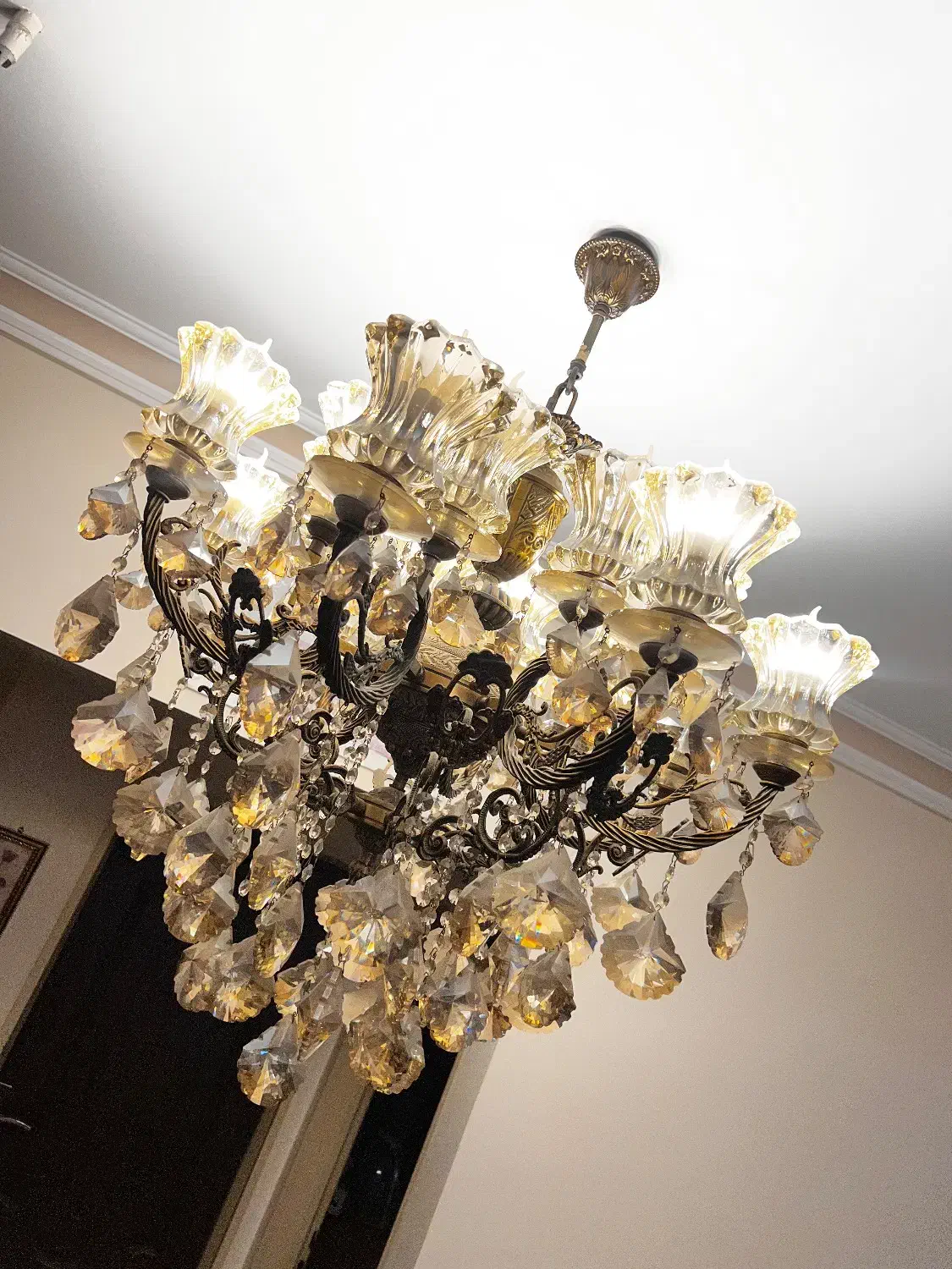 لوستر ۱۶شاخه|لوستر و چراغ آویز|تهران, شادآباد|دیوار