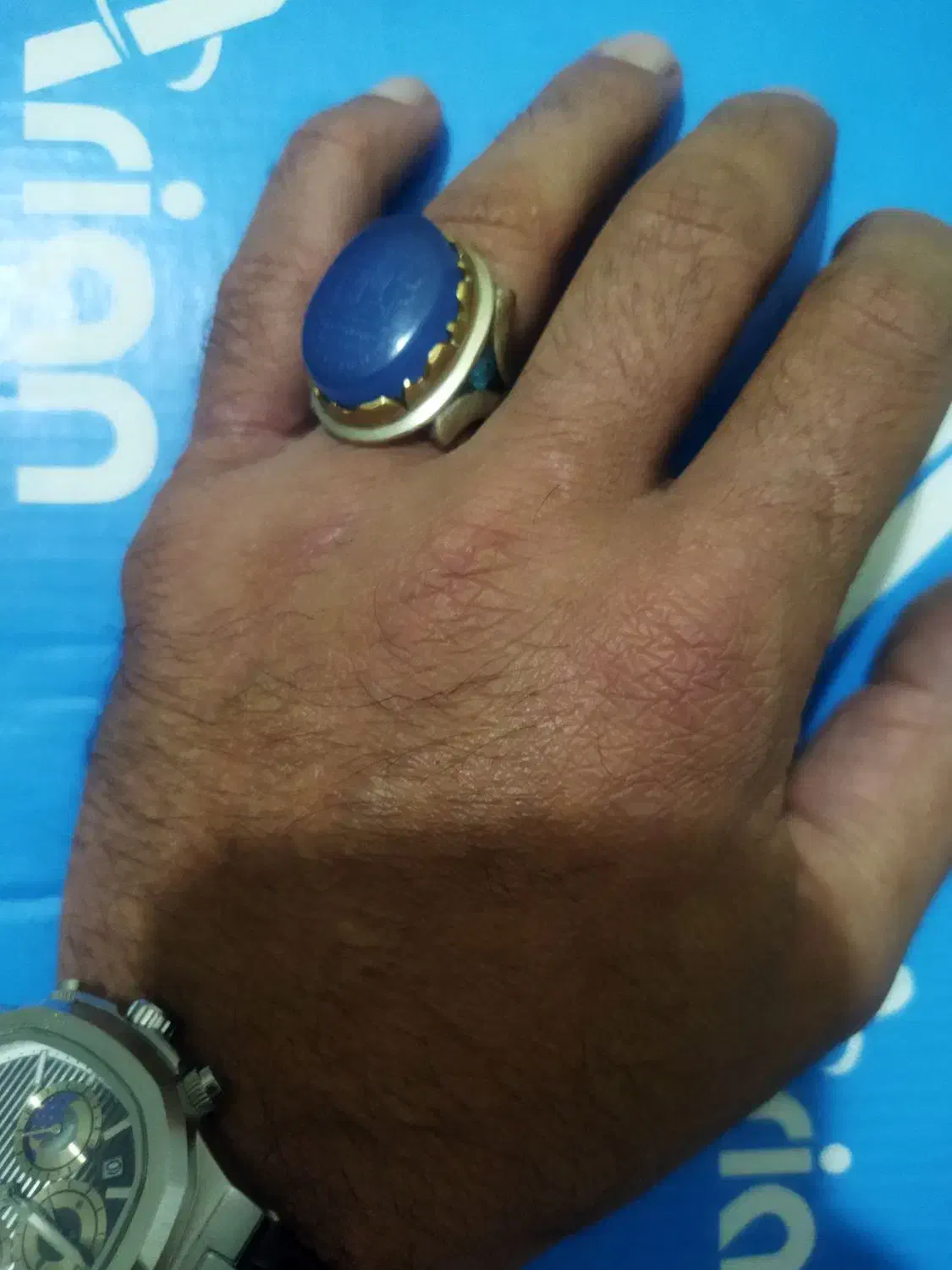 انگشترخطی عقیق سوسنی(دستسازوخوش رنگ)|جواهرات|مشگین شهر, |دیوار