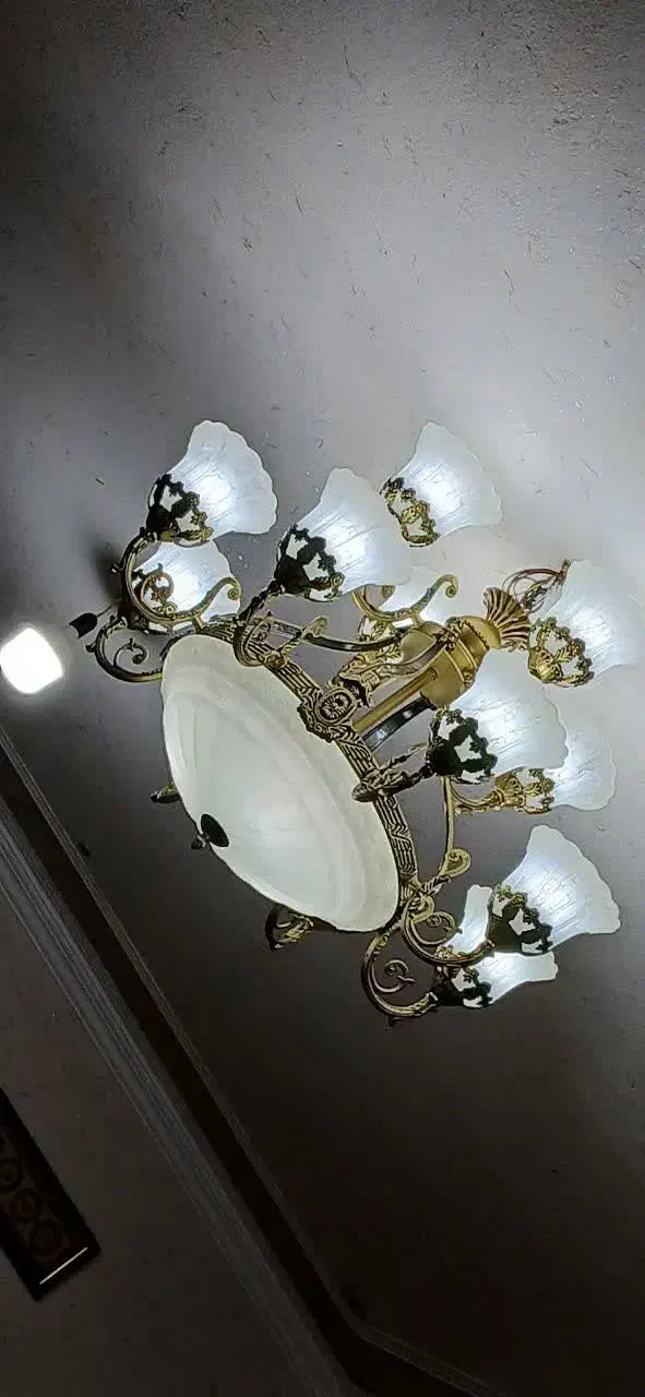 لوستر|لوستر و چراغ آویز|یزد, |دیوار