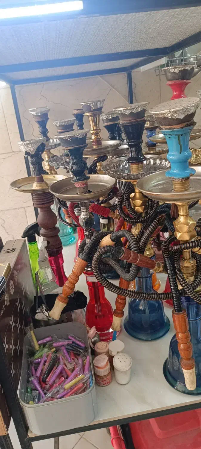 قلیان تنه برنج|زیورآلات و اکسسوری|کرج, شاهینویلا|دیوار