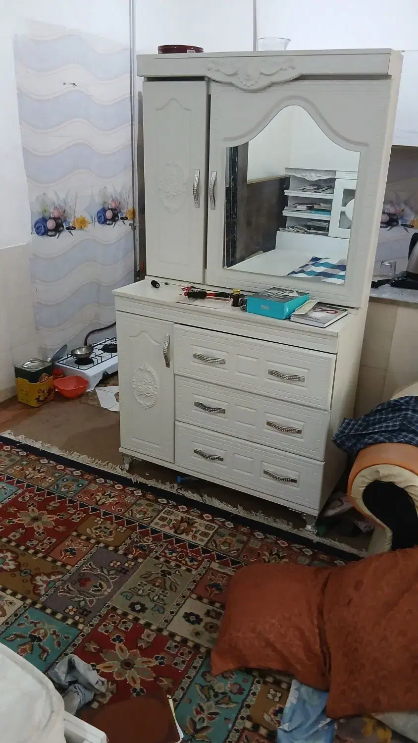 سرویس تختخواب و درآور ام دی اف|تخت و سرویس خواب|علیآباد کتول, |دیوار