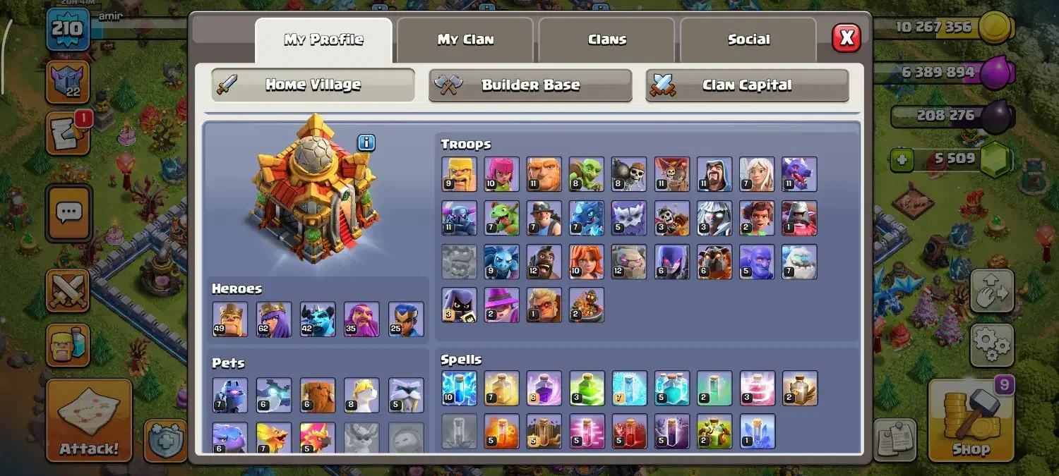 اکانت کلش آف کلنز|کنسول، بازی ویدئویی و آنلاین|کرمان, |دیوار