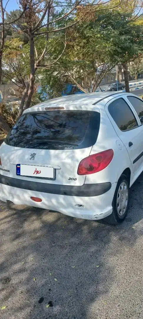 ۲۰۶ مدل ۹۳ تیپ ۵|خودرو سواری و وانت|شهریار, شهرک نماز (دینار آباد)|دیوار