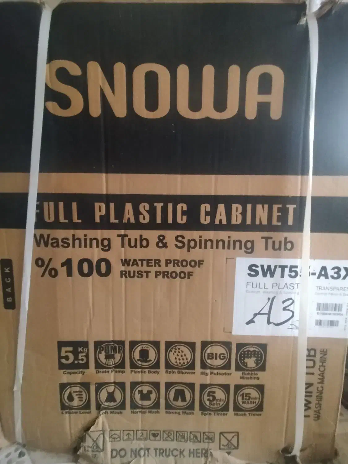 ماشین لباسشویی دوقلو پلمپ اسنوا زیر قیمت|ماشین لباسشویی و خشک‌کن لباس|مرودشت, ثبت احوال|دیوار