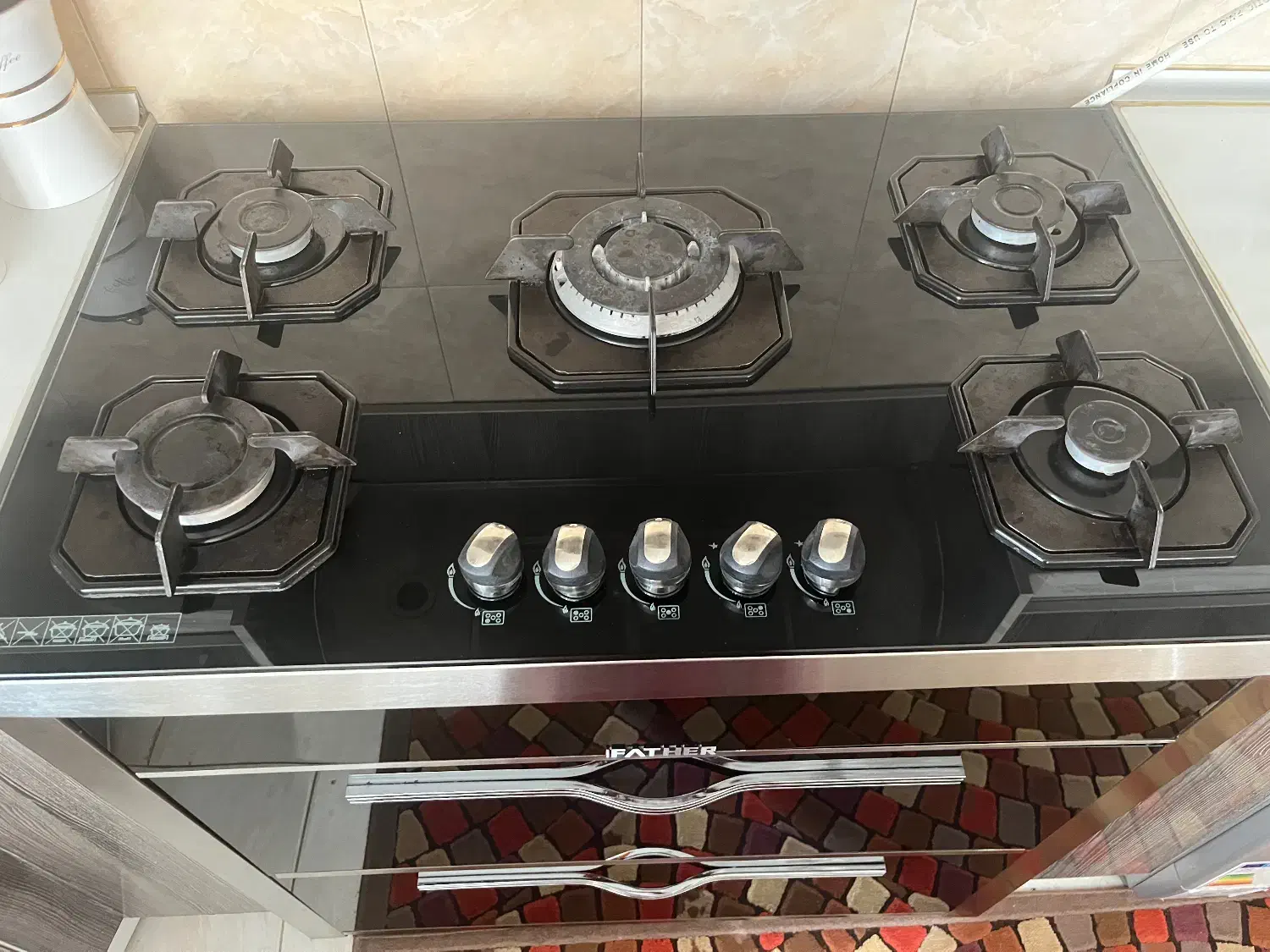 فروش اجاق گاز ایتالیایی طرح فر بسیار سالم|اجاق گاز و لوازم برقی پخت‌وپز|گلپایگان, |دیوار