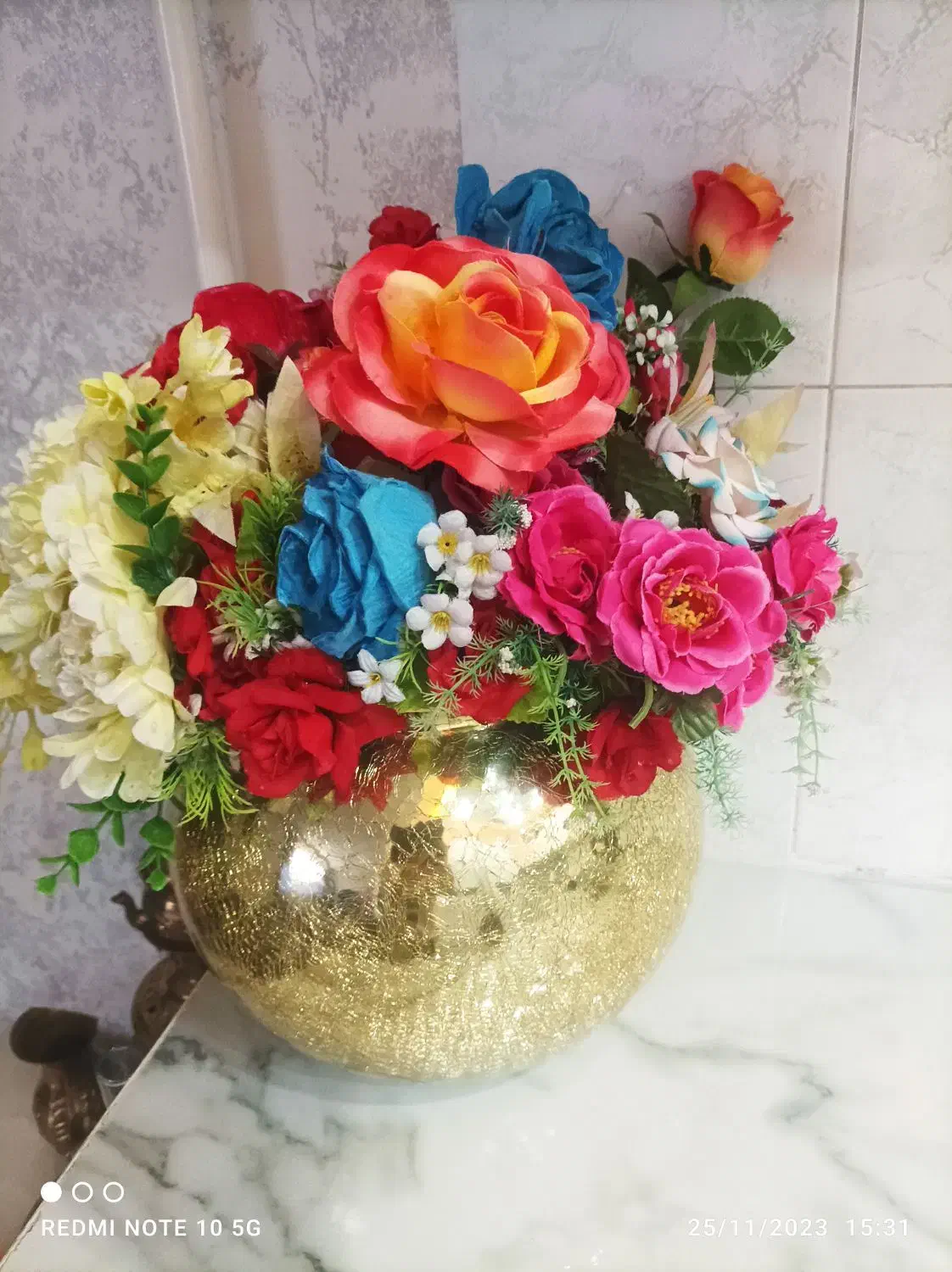 گل وگلدان|گل مصنوعی|همدان, |دیوار