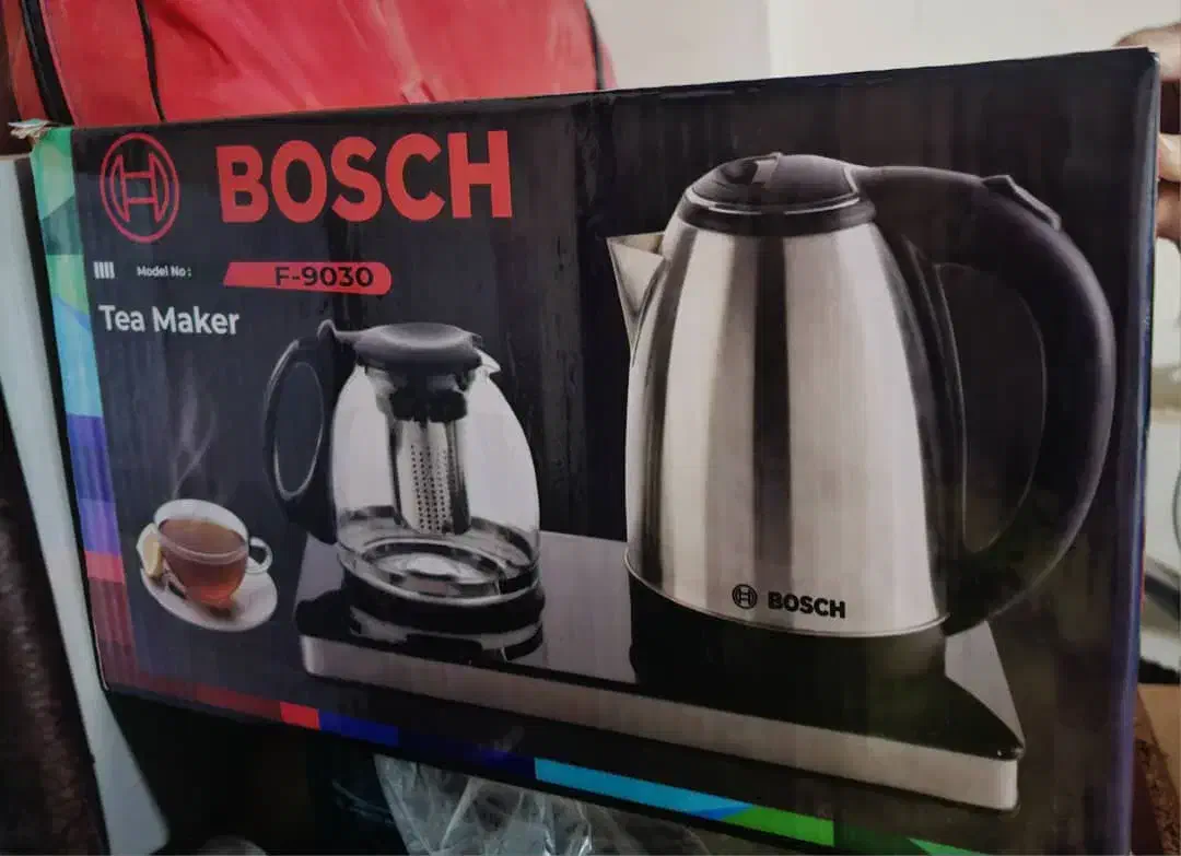 چای ساز Bosch کاملا نو و پلمپ شرکتی|سماور، چای‌ساز، قهوه‌ساز|شیراز, شهرک گلستان|دیوار