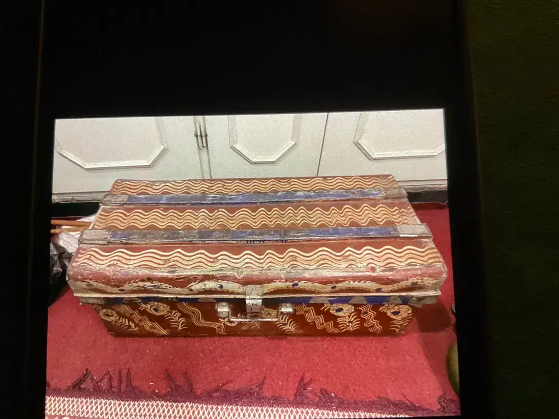 صندوق عتیقه قدیمی|کلکسیون اشیاء عتیقه|اهواز, کوروش|دیوار