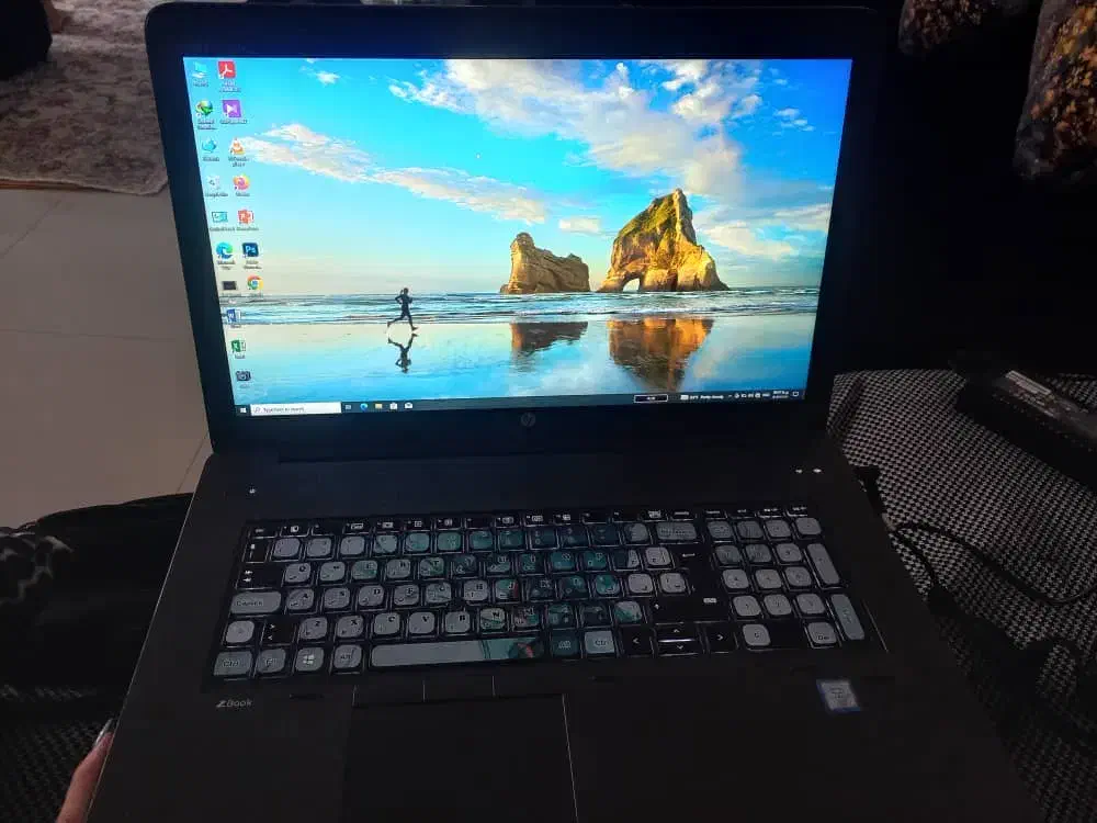 لپتاپ  hp Zbook 17 g3 i7مخصوص مهندسی/حسابداری|رایانه همراه|بهبهان, |دیوار