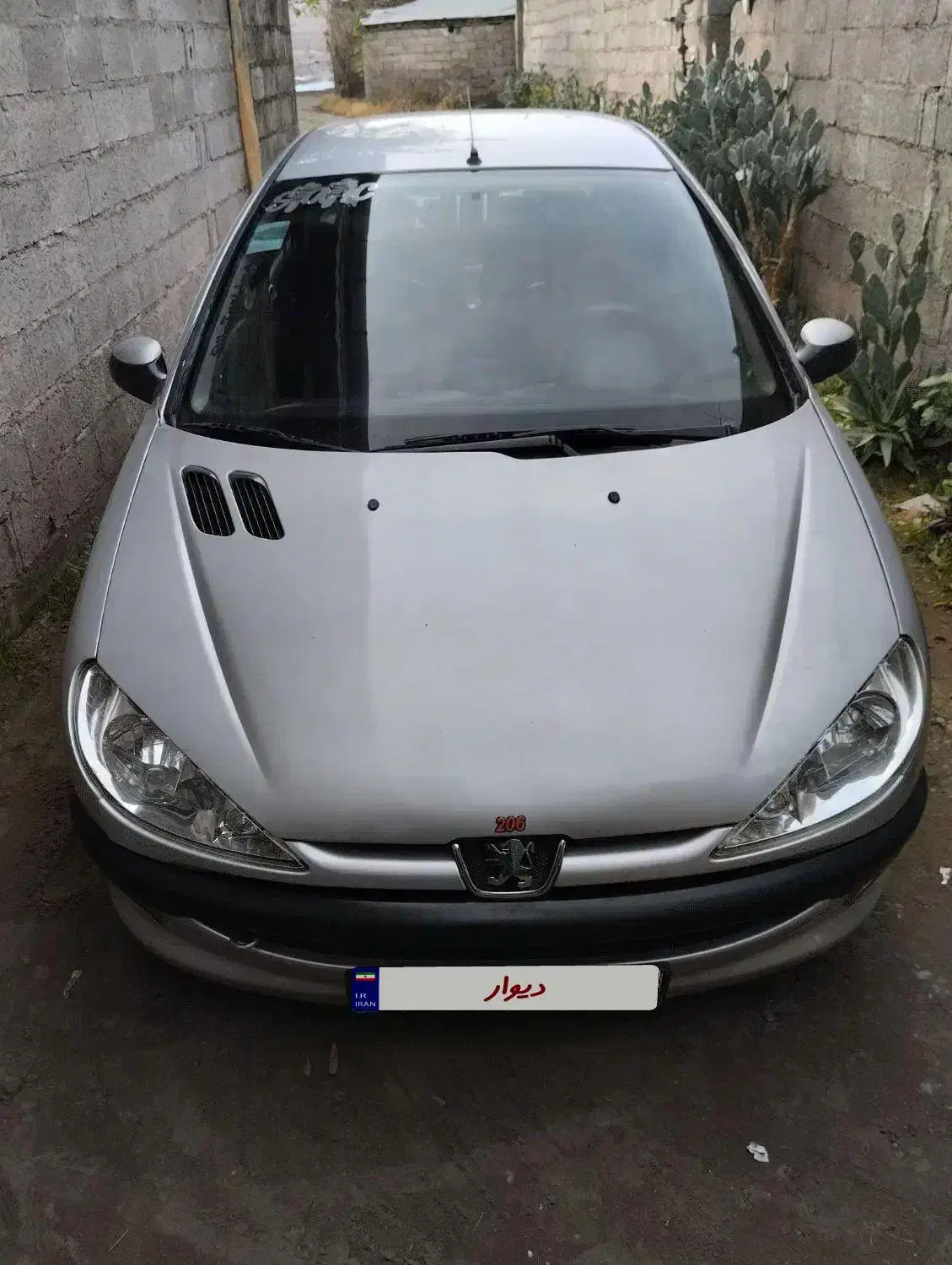 ماشین 206 تیپ دو مدل 86|خودرو سواری و وانت|کیاشهر, |دیوار