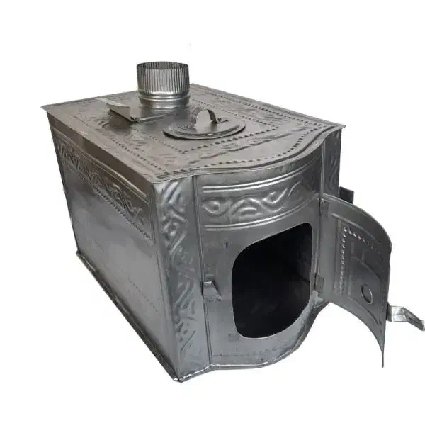 بخاری هیزمی طرحدار کباب پزدار دارای درب پخت و پز|بخاری، هیتر، شومینه|خرمآباد, |دیوار