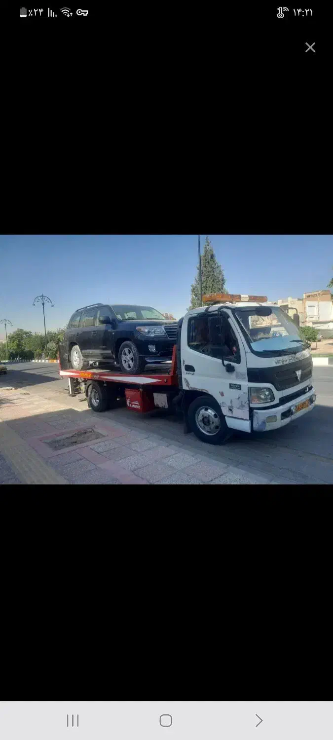 خودروبر جرثقیل امداد یدک کش|خدمات حمل و نقل|آباده, |دیوار