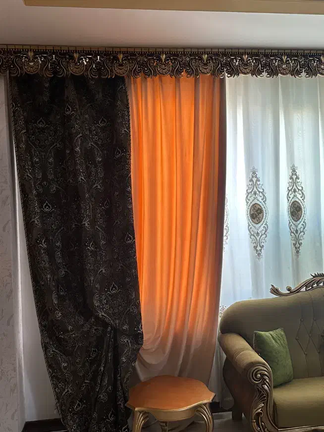 پرده شیک در حد نو|پرده، رانر، رومیزی|شیروان (خراسان), |دیوار