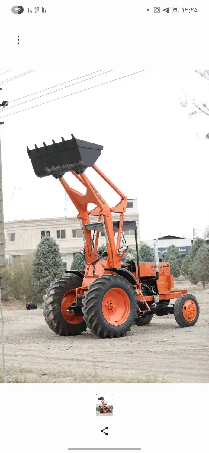 تراکتور بیل دار لودری عقب|خودرو سنگین|مشهد, رباط طرق|دیوار