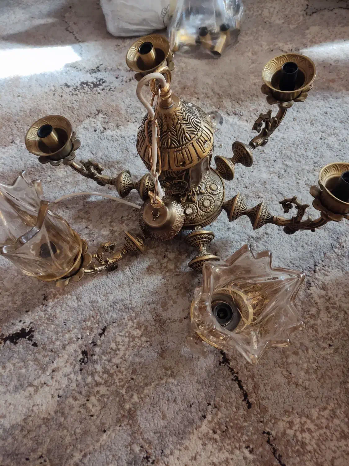 لوستر ۶ شاخه|لوستر و چراغ آویز|تهران, خانی آباد نو شمالی|دیوار